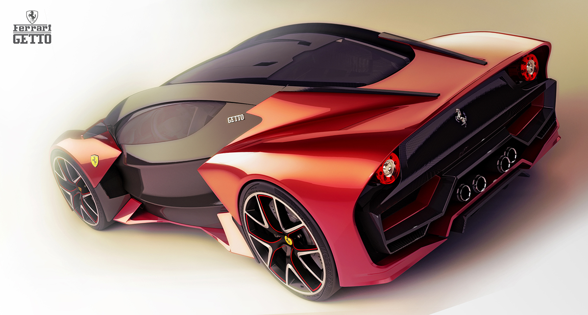 Ferrari Getto Christophe Jourd'hui  concept hypercar