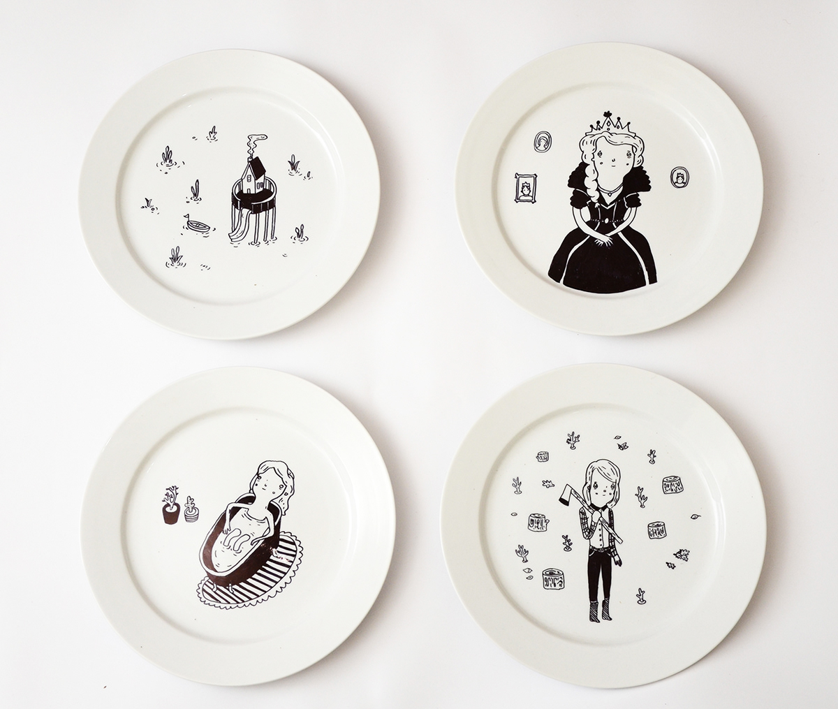plates ceramics  sharpie Icon