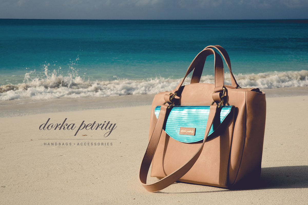 dorkapetrity Caribbean handbags campaign