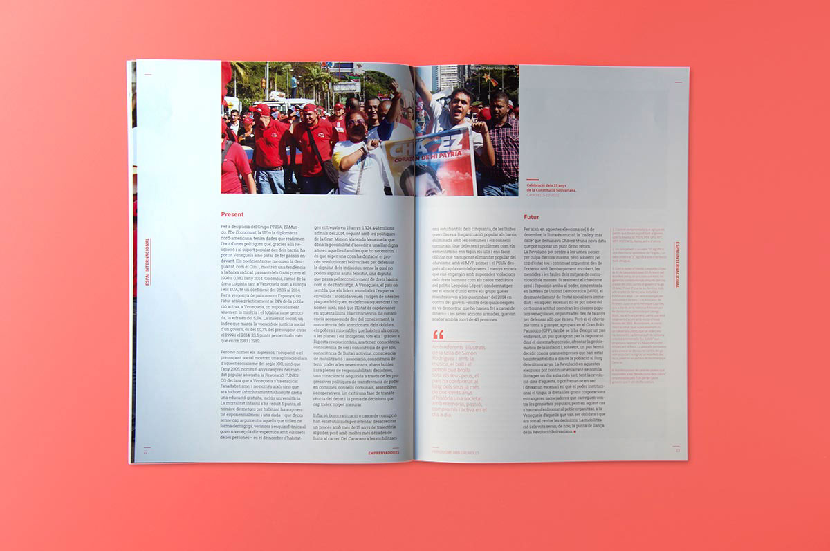 revista disseny emprenyadors editorial periodisme magazine