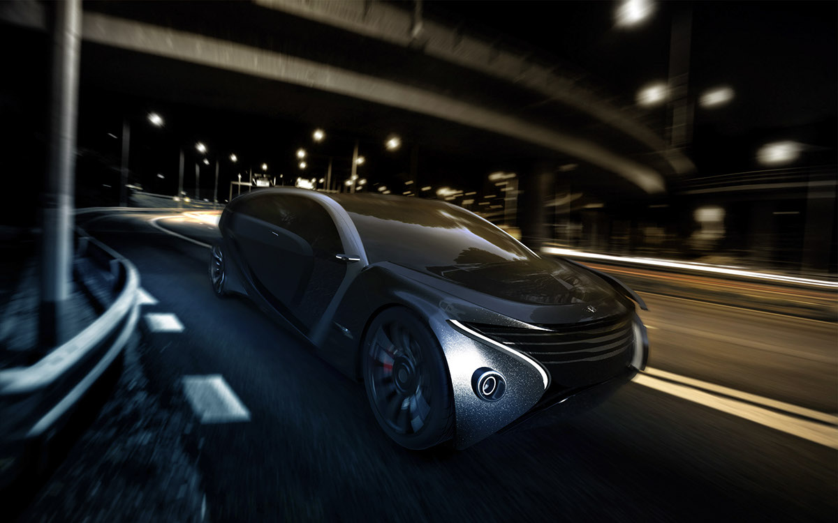 neue  klasse car automotive   concept pow pow ying hern BMW mercedes Audi MPV cool design