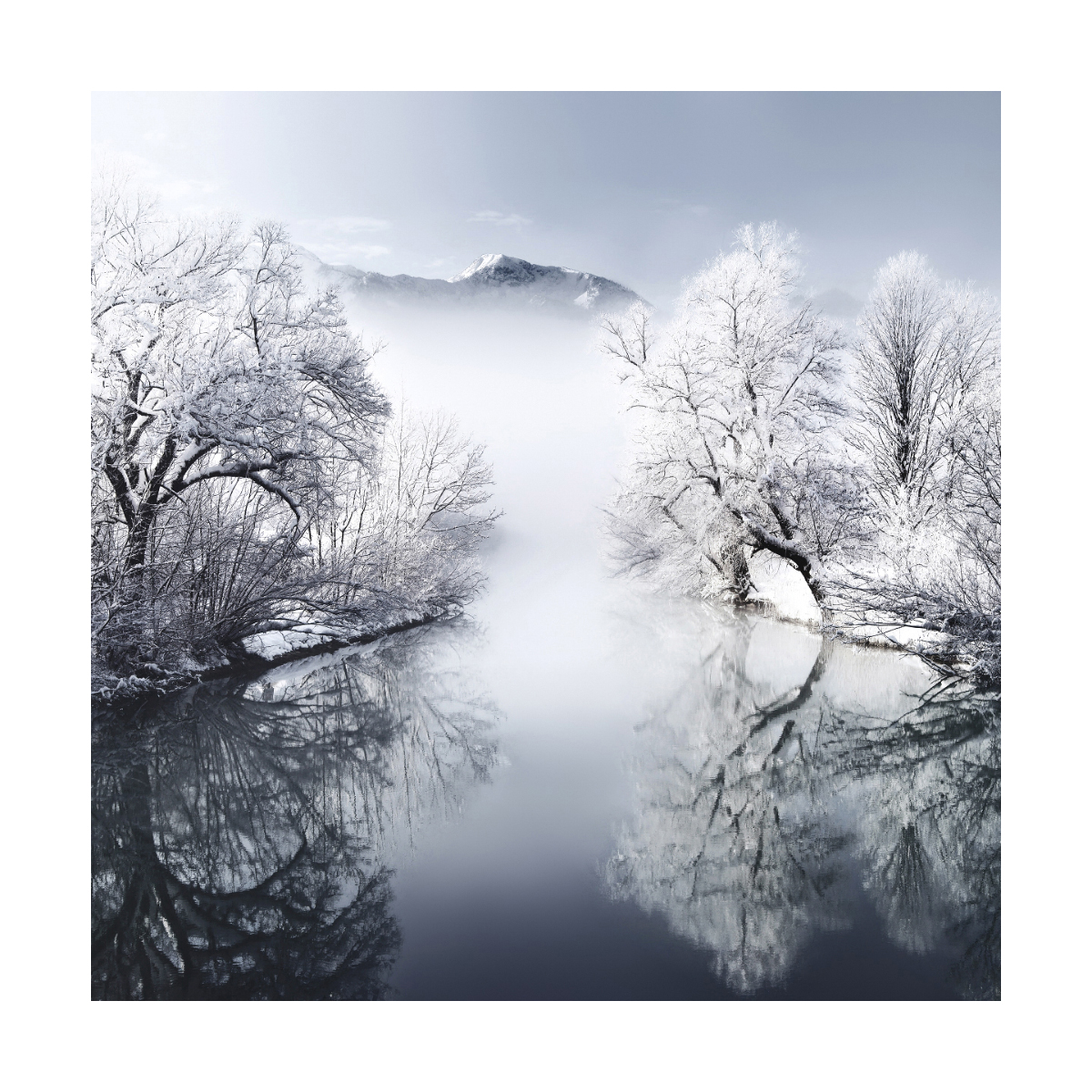 winter landscape photography snow ice Europe