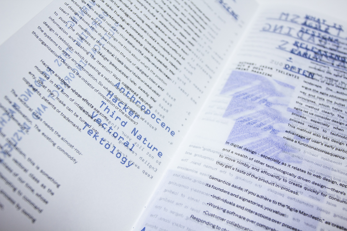Transparent paper translucent paper transparent book design design writing ink blue Communication Design Pratt Institute