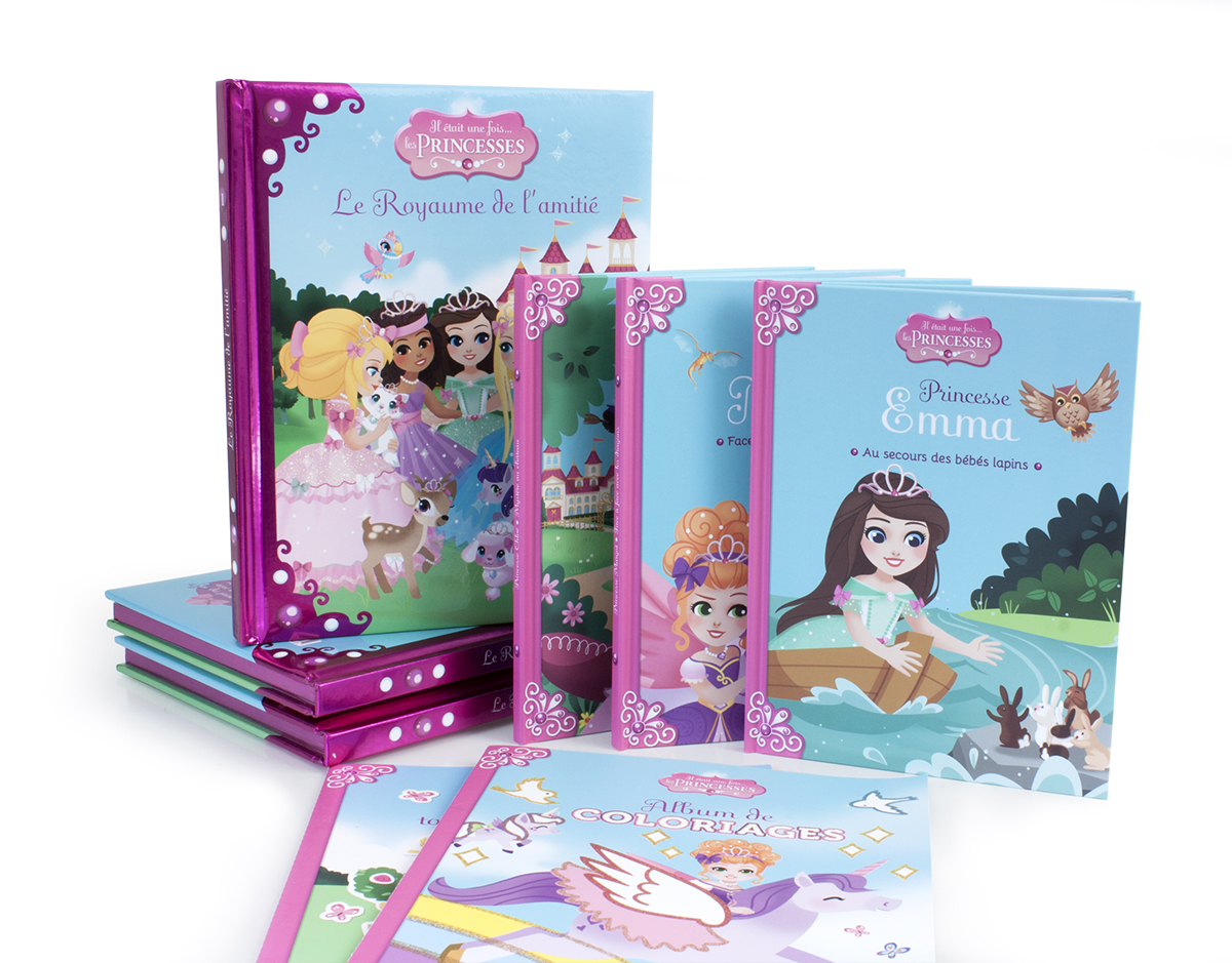 princesses livres poupées panoplies ludendo albums