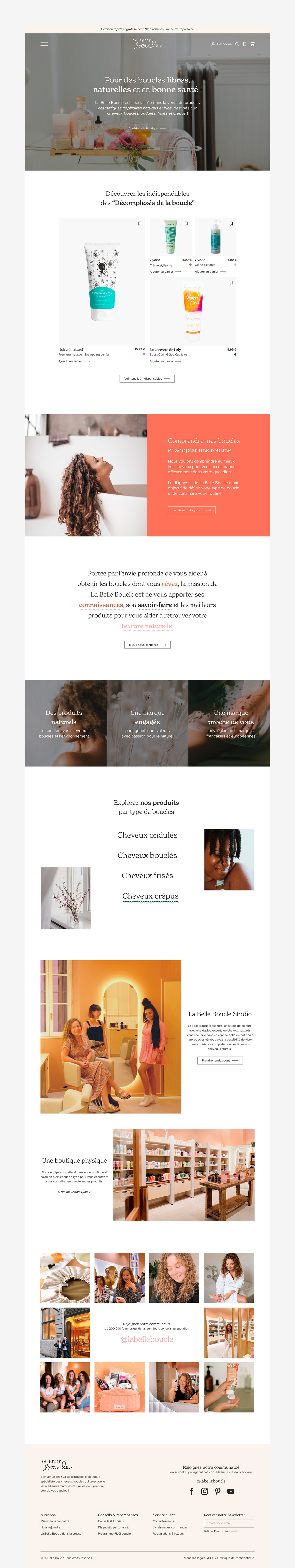 Chatbot cosmetics curly hair desktop Ecommerce ui design User Esperience user interface Web Design  Website