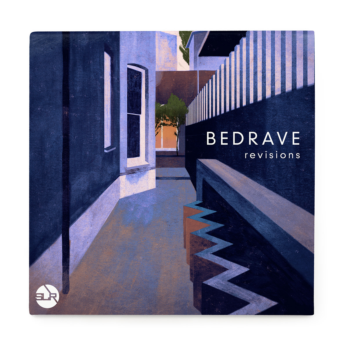 album artwork alleyway Bedrave DAWN ILLUSTRATION  Owen Gent painting   record sleeve Sub-Label recordings vinyl
