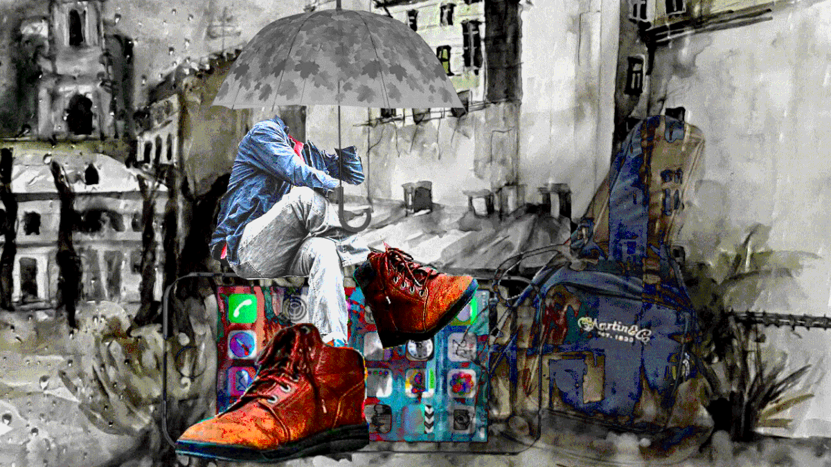 city iphone Megapolis rain Raindrops rainy day Urban urban dweller urban living urbanistic