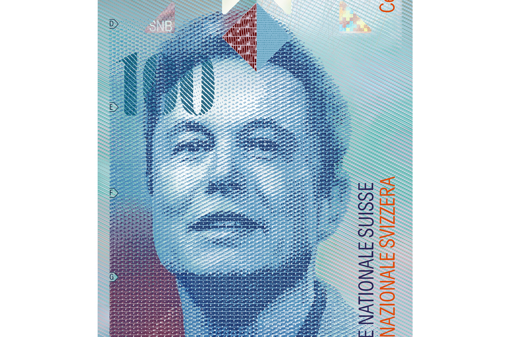 Banknote money portrait