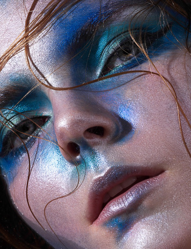 art models mermaids beauty editorial makeup water painting   face
