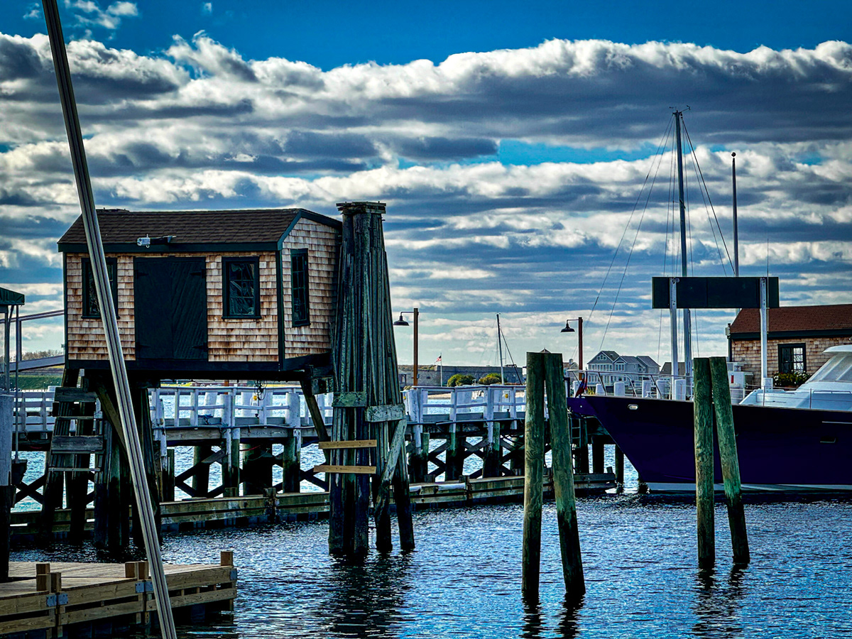 winter Ocean Photography  lightroom Boats water docks New England Newport Rhode Island north east