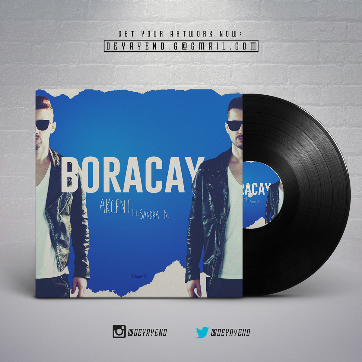 akcent Boracay sandra n cover artwork Single single cover single artwork song