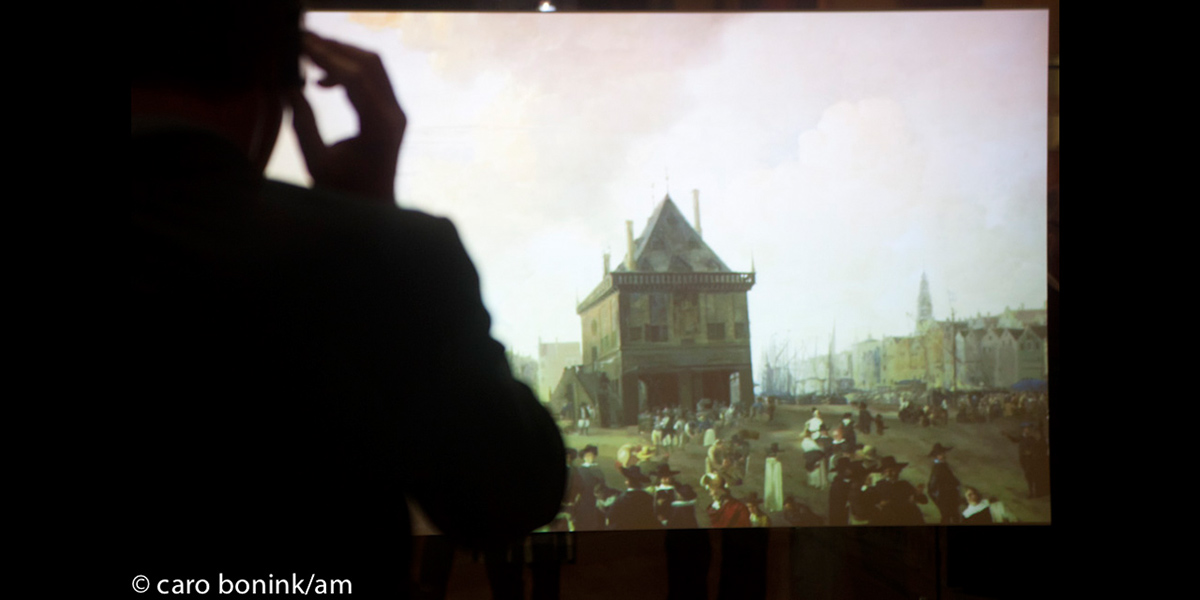 plus One amsterdam PlusOne museum Paintings camera projection Mapping 3D camera-mapping projection-mapping the golden age
