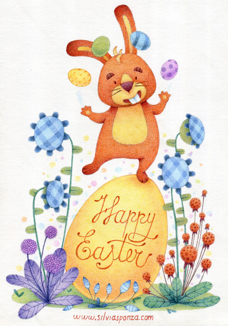 Handlettering greetings cards Halloween Mother's Day Easter happy mother's day