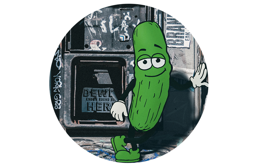 animated animation  cartoon Character edm house music pickle Records spinnin