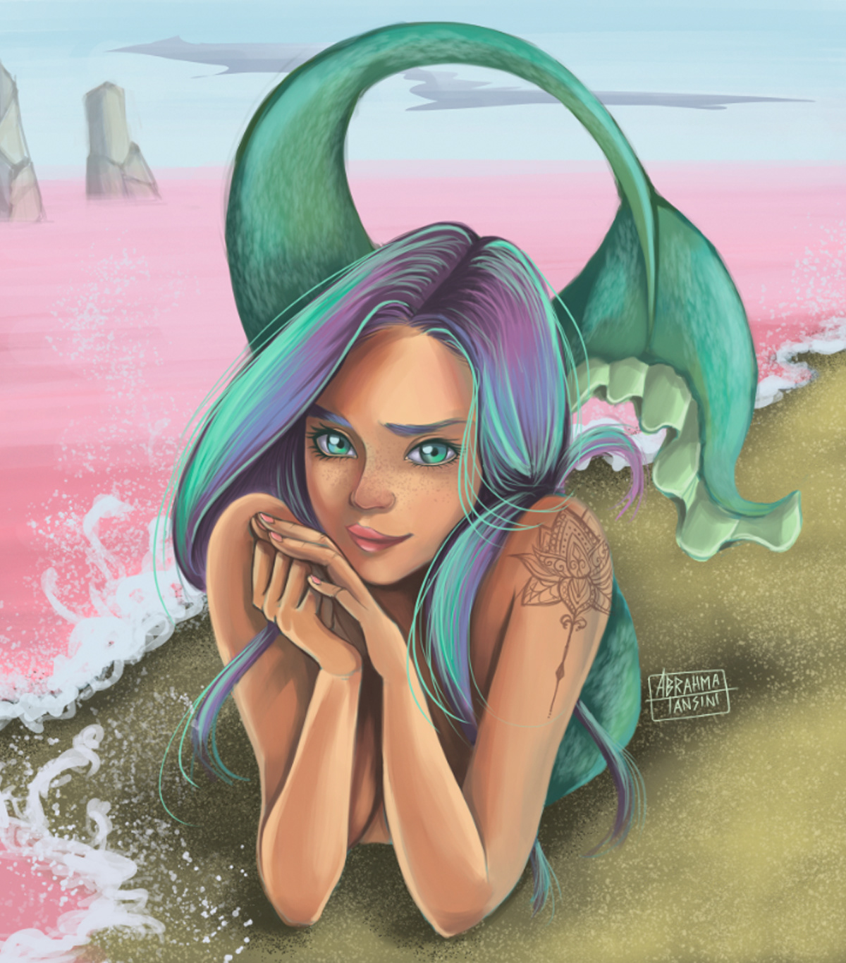 Mermaid. 