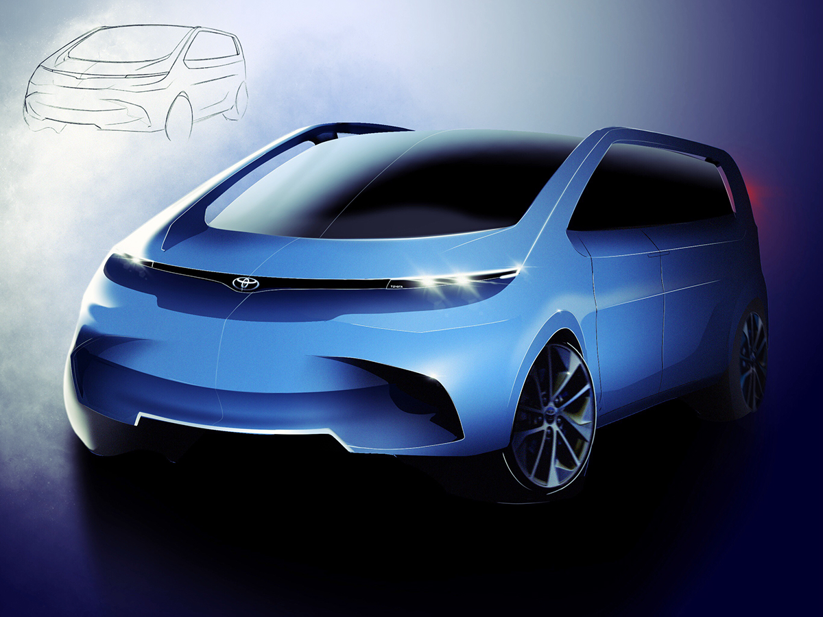 BMW sketch car design automotive  