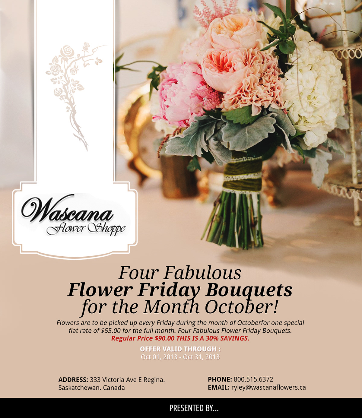 flower  commerce  promotion  elegant  wedding