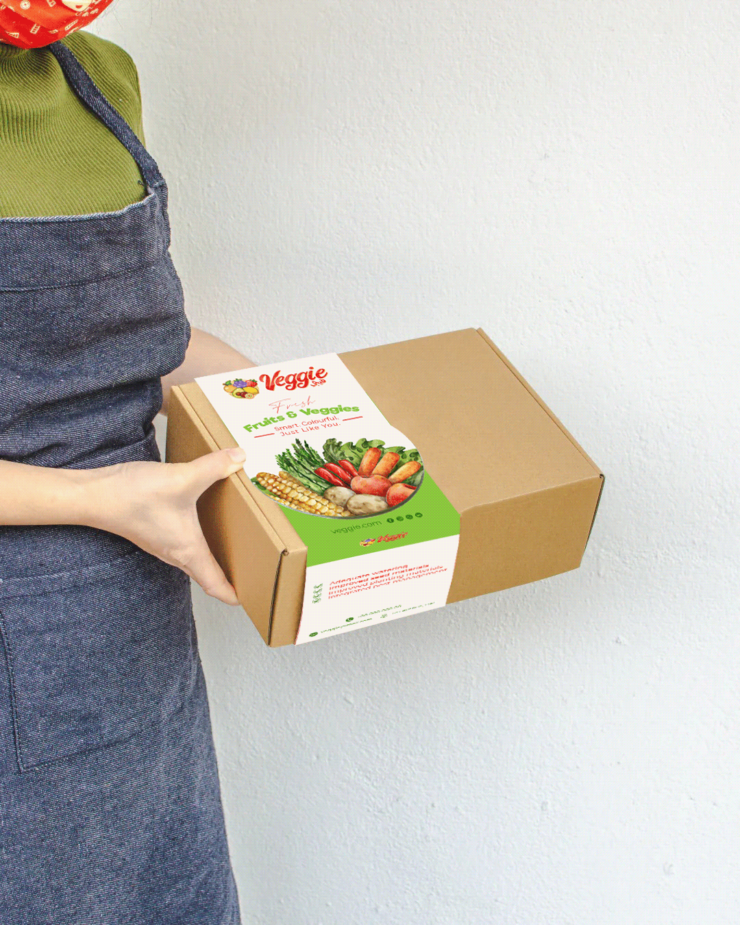 veggies sleeve Packaging