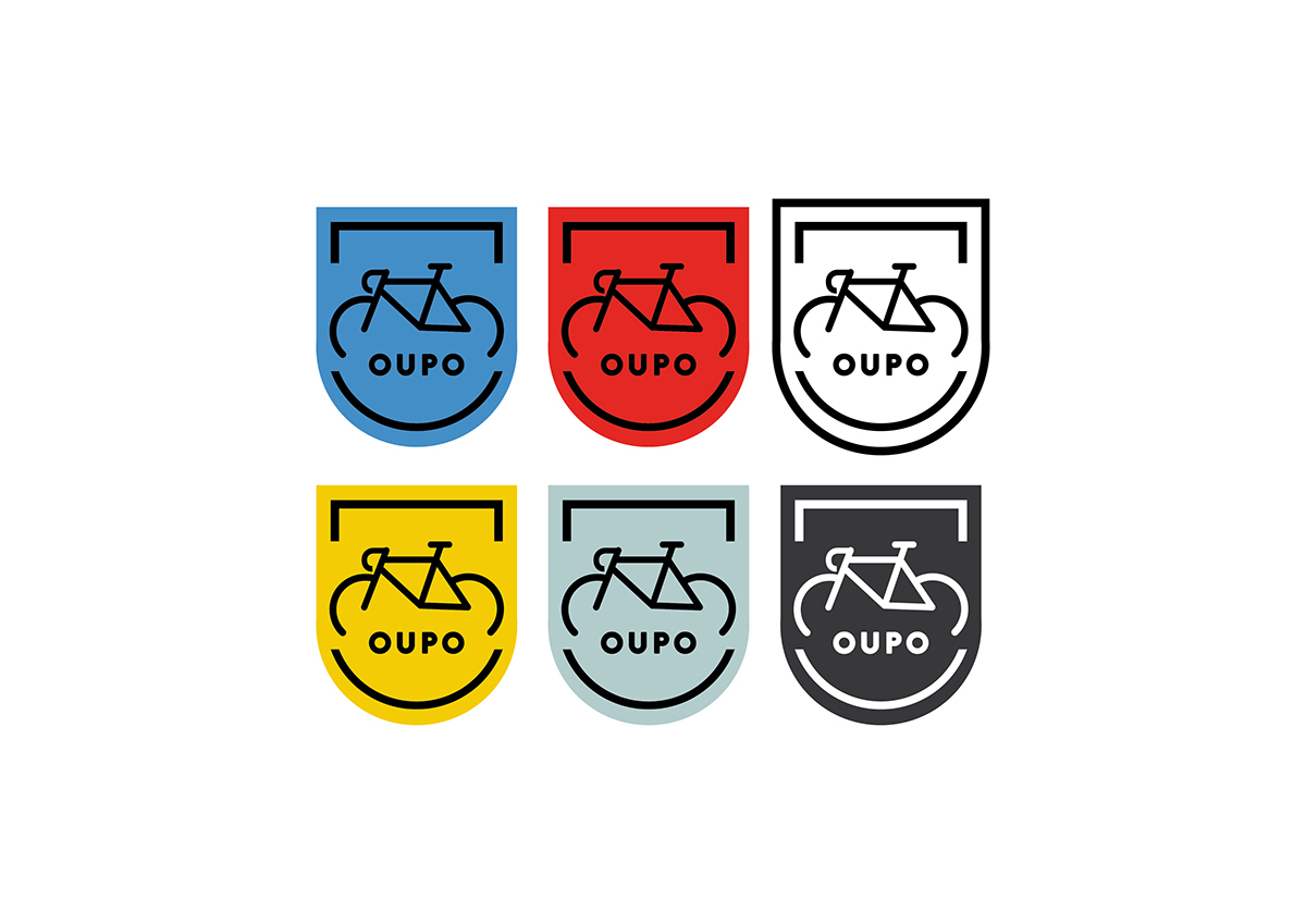 logo Bicycle oulu colors line Fun life Love