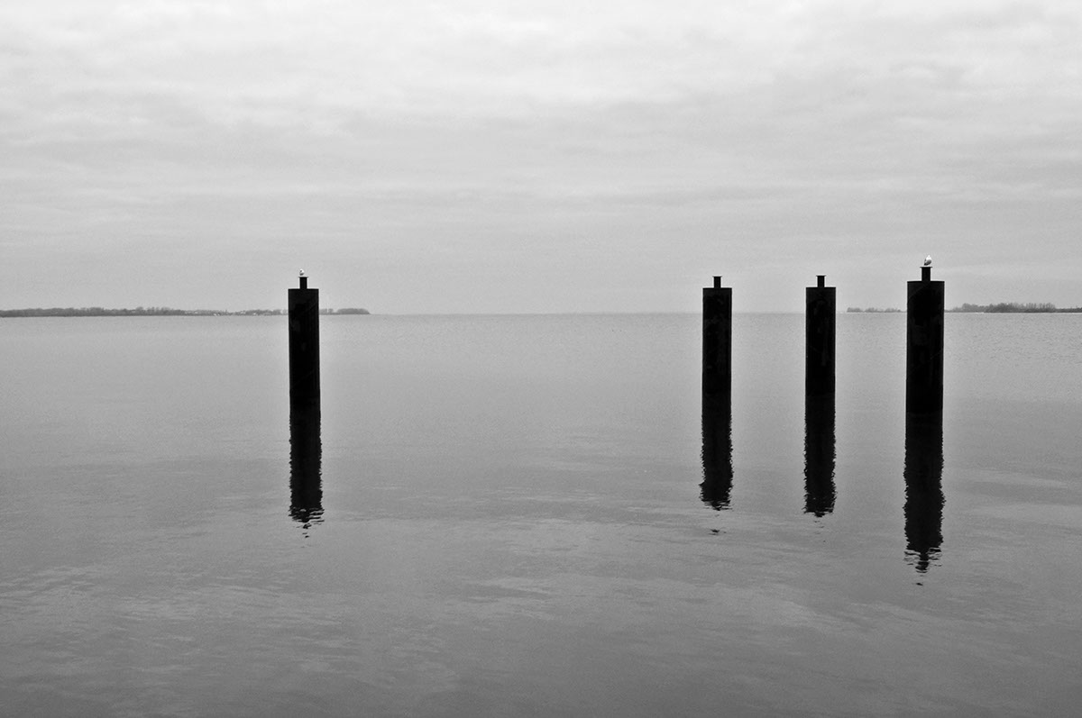 Stralsund Landscape sea port