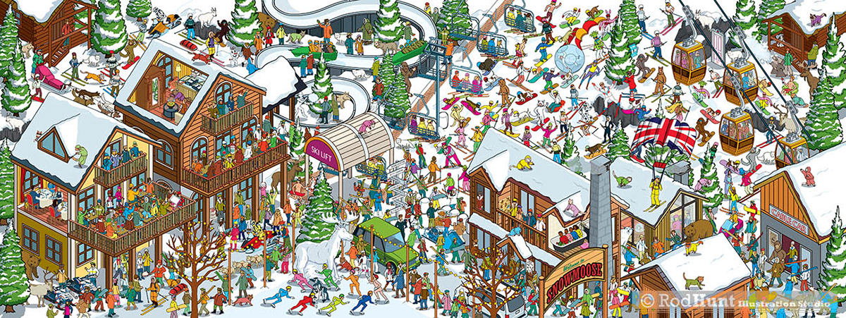 book children's book Isometric pets Picture book search and find Adobe Portfolio books cats detail dogs personalised seek and find Where's Waldo where's wally