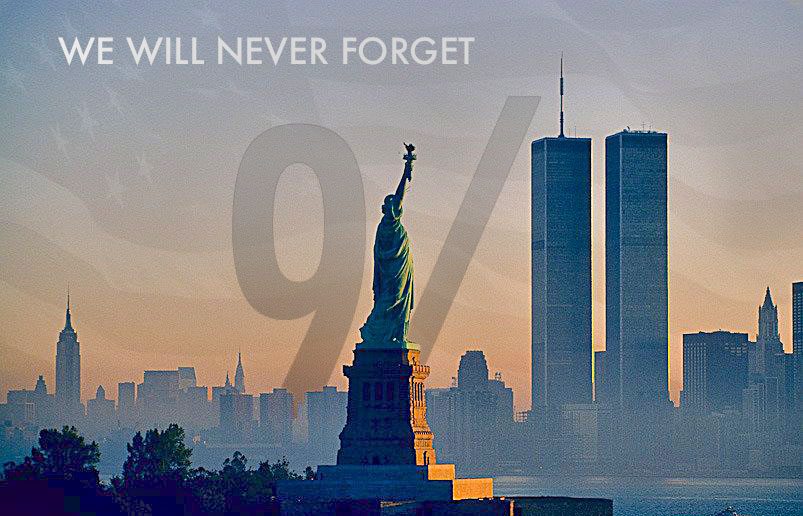9/11 World Trade Center americana Photography  New York City skylines statue of liberty photoshop memoriam patriot