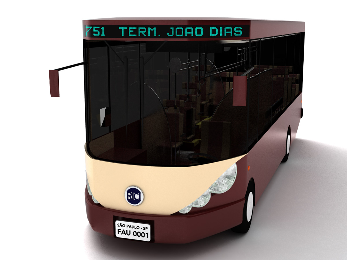 micro-ônibus microbus bus fauusp transporte coletivo conceito autobus Vehicle veículo