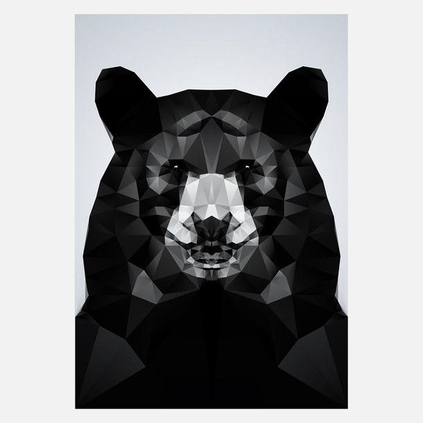 visuel graphisme design texture peinture Soulages archi Facette noir black intemporel Mode motif photoshop inspiration