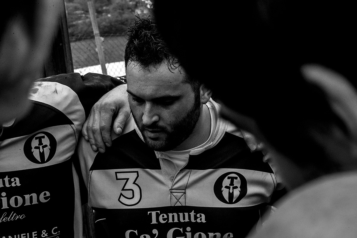 Rugby sport portrait urbino titans people half-time player