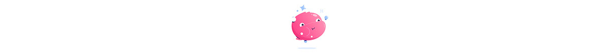 little bubble character for mouthwash