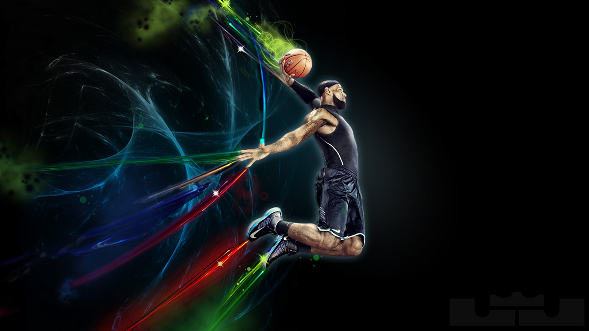 LeBron James NBA sports basketball photoshop photomanipulation