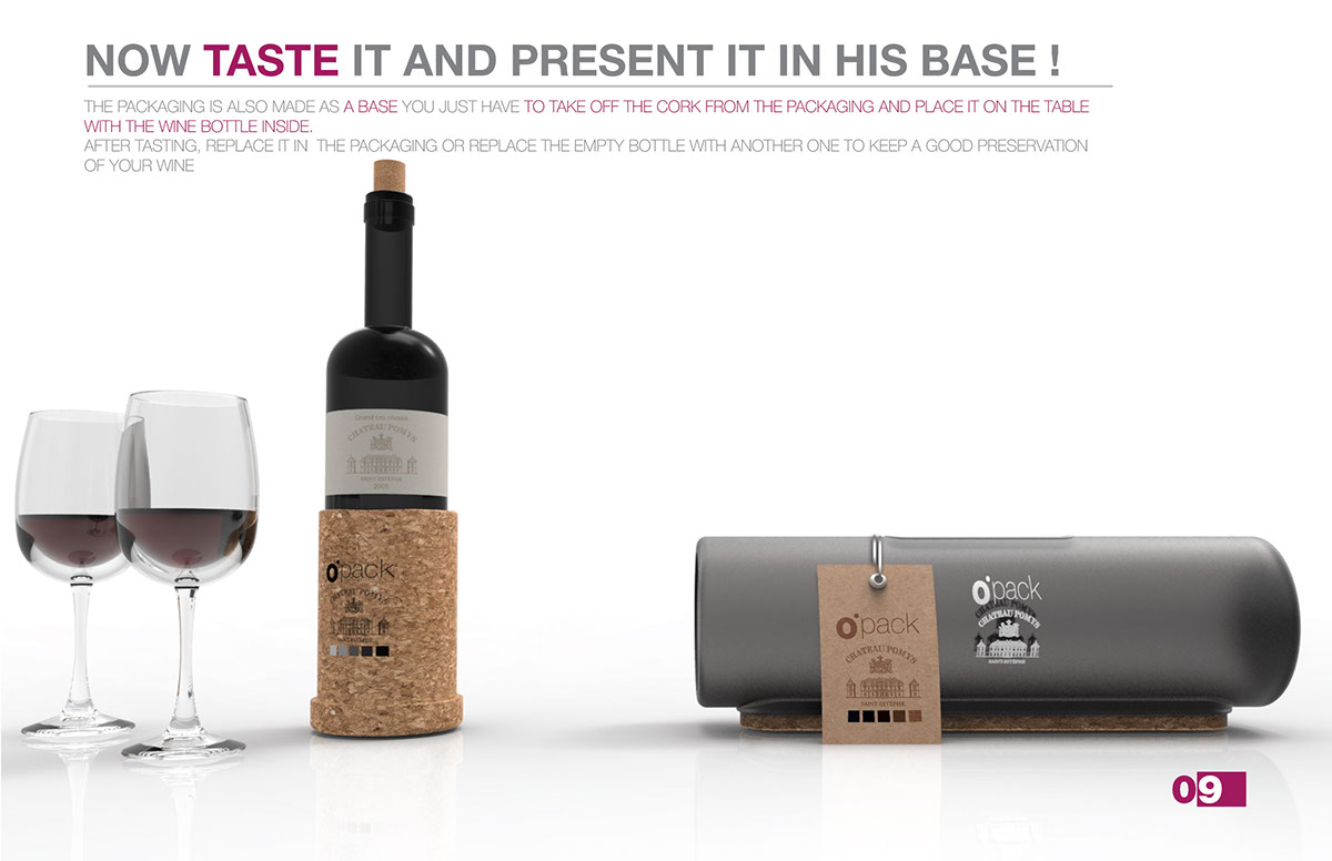 industrial design packaging wine vault concept Product Design Packaging