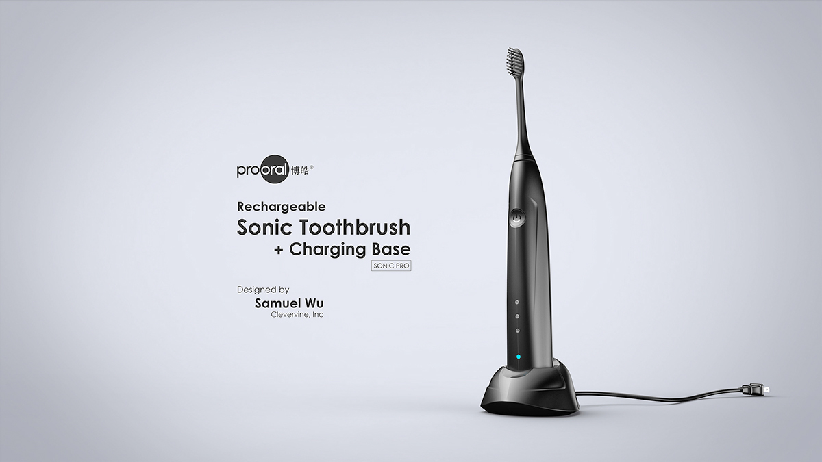 sonic toothbrush electric toothbrush design stylish modern Health oral care hygiene Unique bathroom clean teeth Technology