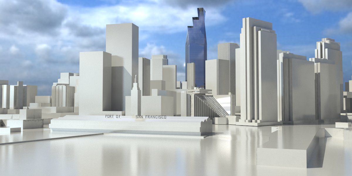 3d modeling architectural design V-ray Rhino conceptual design Urban Design