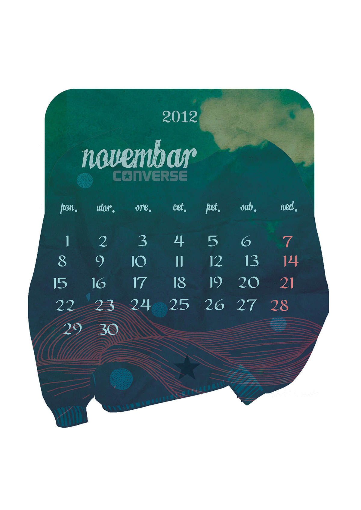 calendar converse