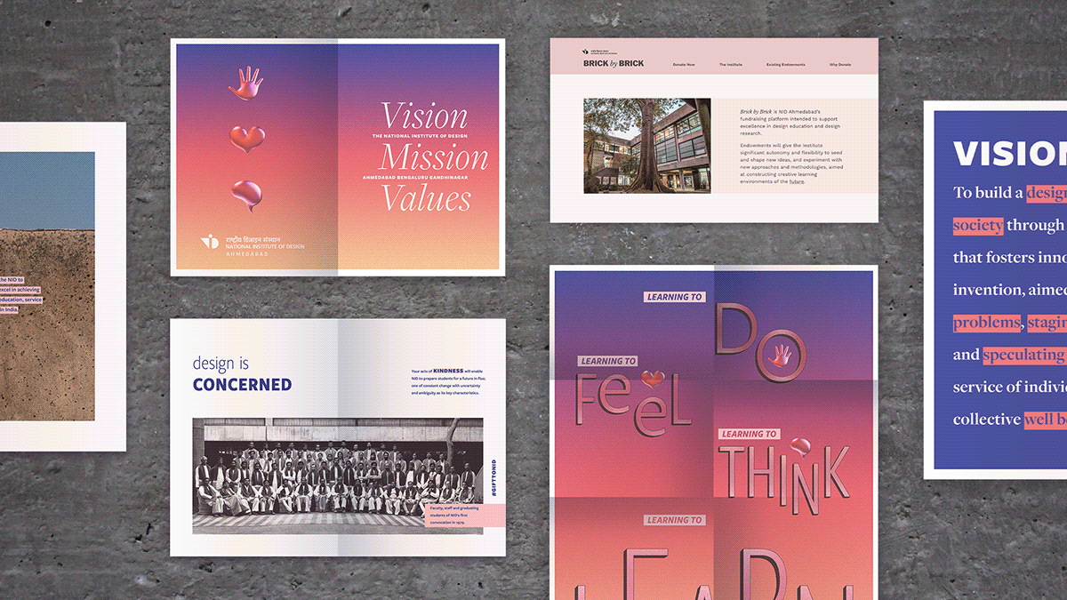 graphic design  print design  Web Design  educational brochure Zine  Layout editorial typography   endowment