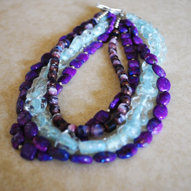 jewelry designer design handmade fashiondesign crystal beaded natural stones