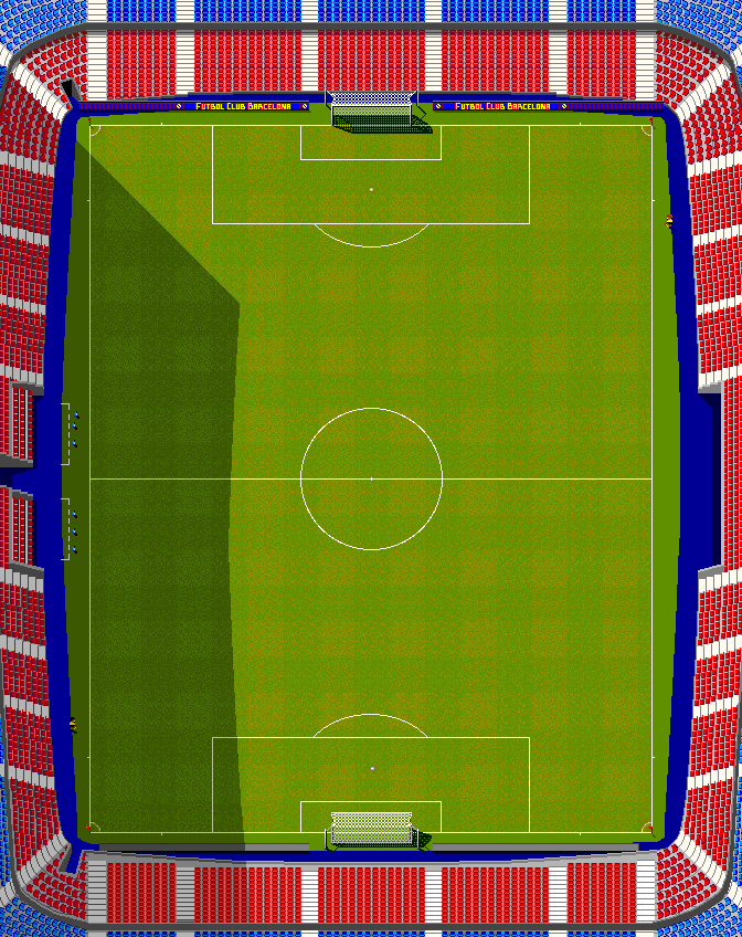 Pixel art digital videogame ILLUSTRATION  digital illustration photoshop football stadiums sports sensible soccer