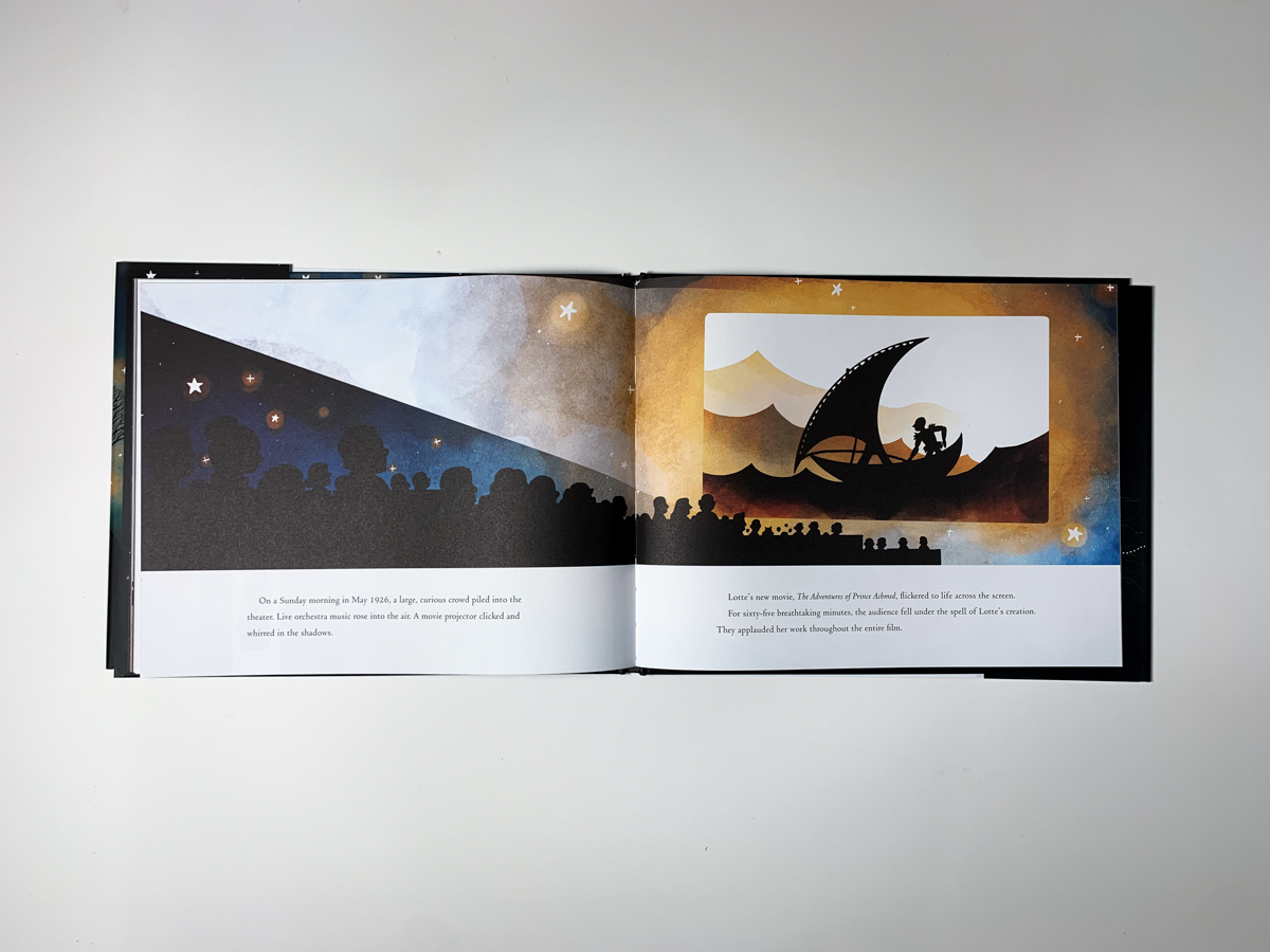 animation  book design ce winters cut Digital Art  greenwillow lotte reiniger Picture book Procreate Silhouette