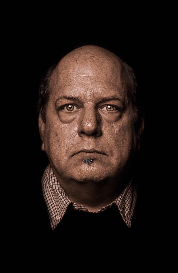 headshot portrait bust toned monotone monochrome