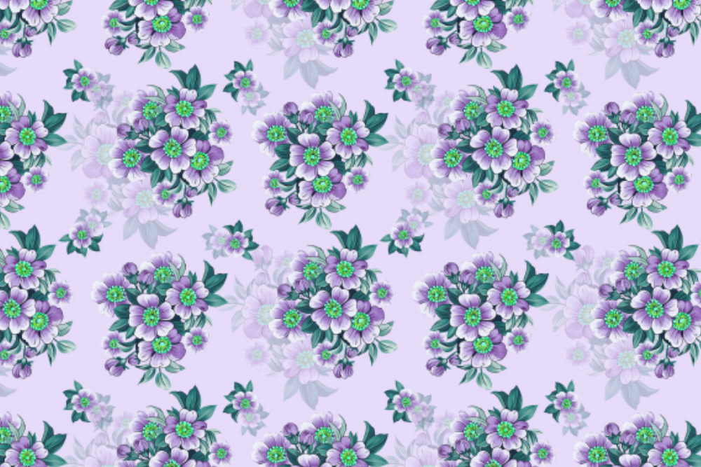 purple seamless pattern pattern textile Fashion  Clothing textiles design Surface Pattern print design  printmaking