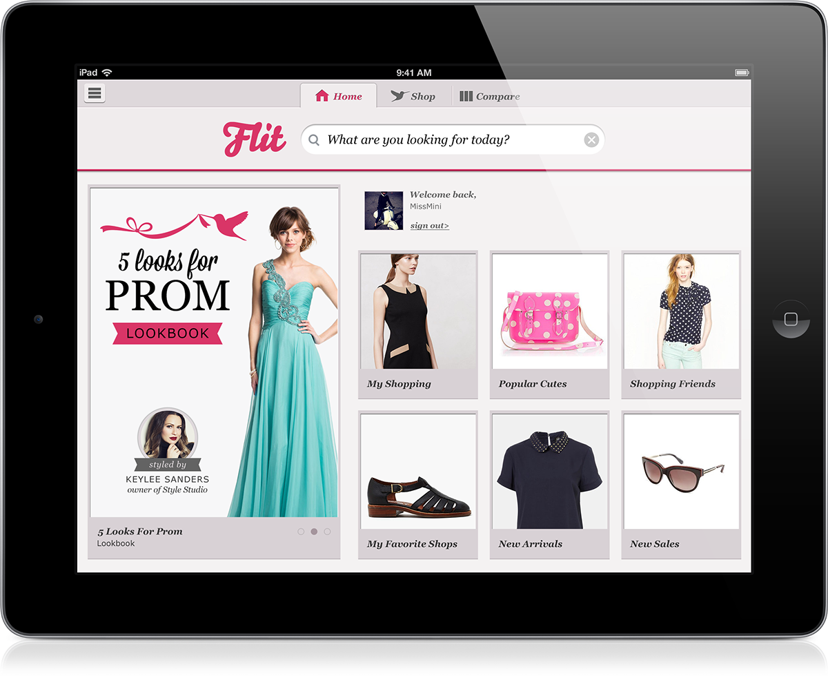 iphone iPad mobile editorial marketing   Blog Lookbook Shopping promo