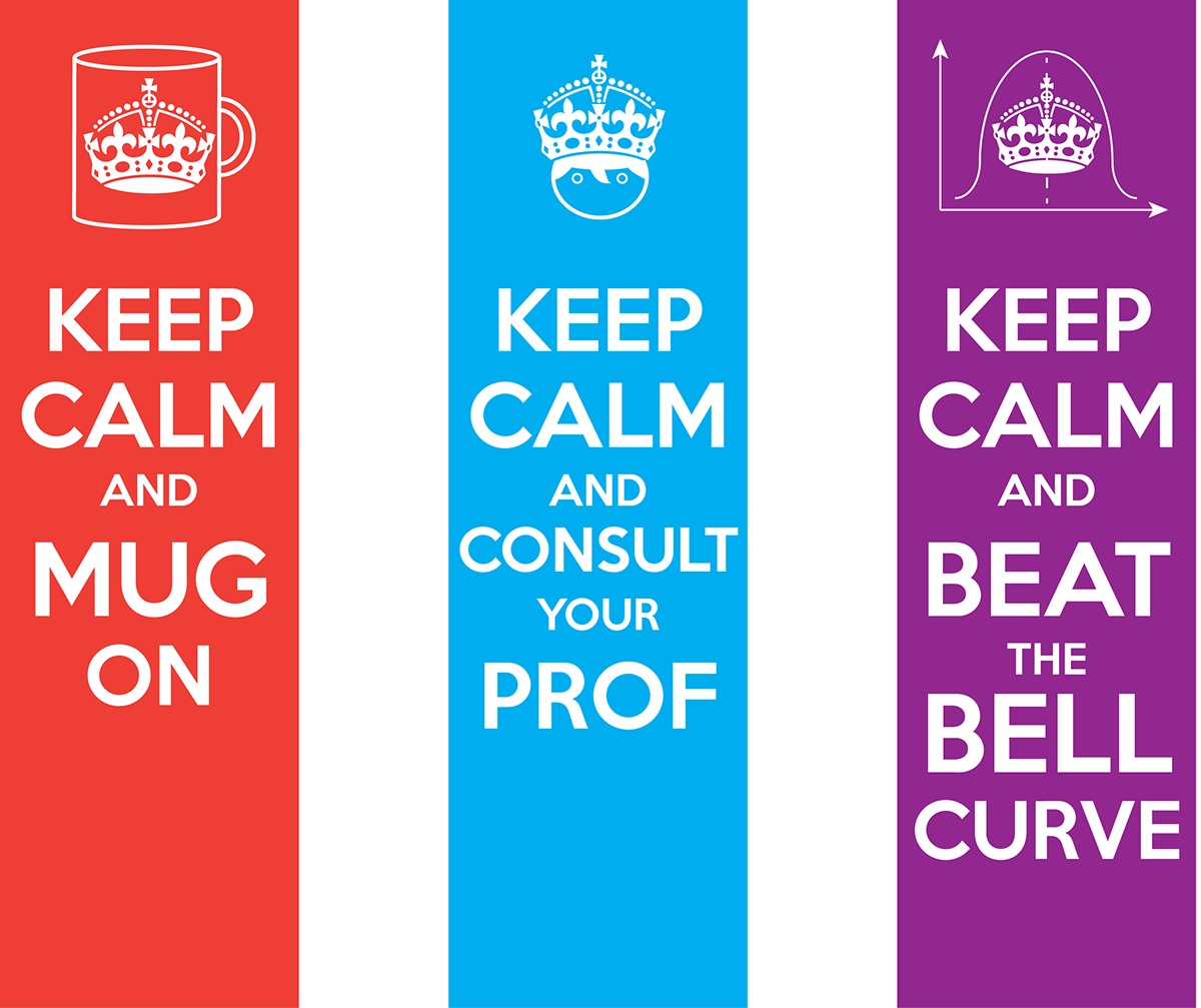 bookmarks keep calm student
