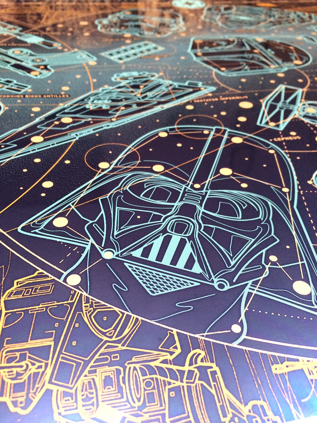 poster Screen-print gallery Movies movie poster information design star wars