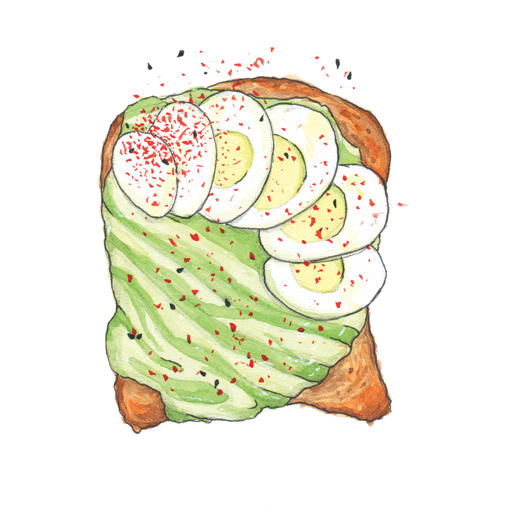 watercolor Food  foodillustration
