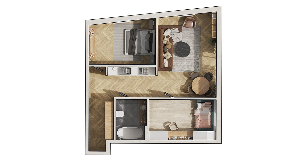 3dsmax design designinterior froorplan Interior Render rendering visualization