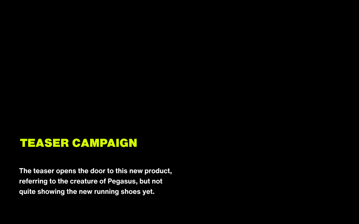 branding  Advertising  campaign Nike running concept deisgn teaser digital ai