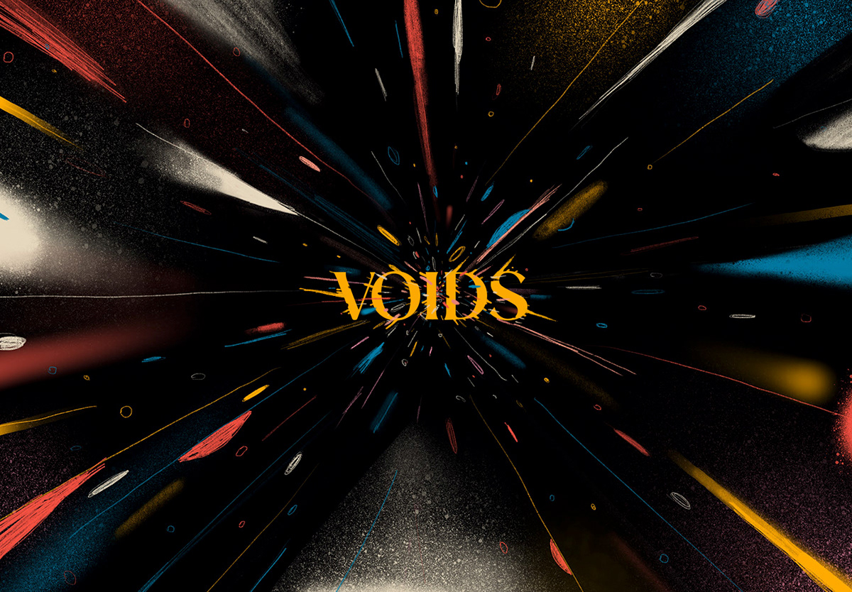 Void galaxy illustrations Space 