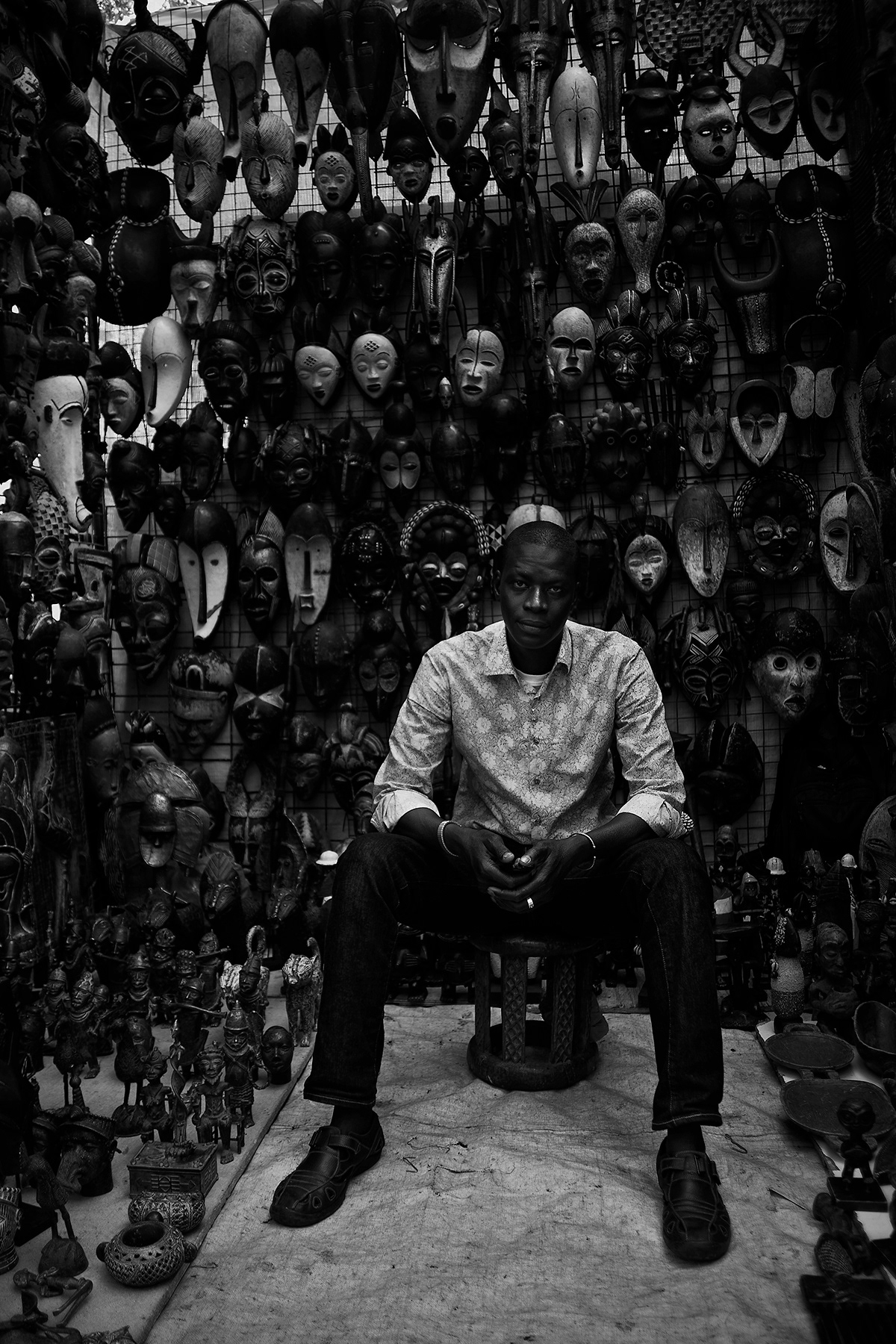 black and white reportage harvest portraits Travel Documentary  masks africa african