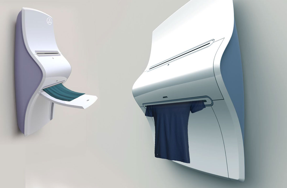 Clothing  printer Textiles future  washing Drying home Printing